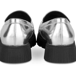 Ballerines ARGENT Fille Motif Uni A Enfiler
