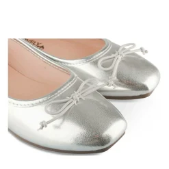 Ballerines ARGENT Fille Motif Iridescent A Enfiler