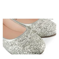 Ballerines ARGENT Fille Motif Paillettes A Enfiler