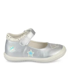 Ballerines Babies ARGENT Fille Scratch