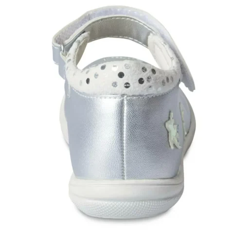 Ballerines Babies ARGENT Fille Scratch