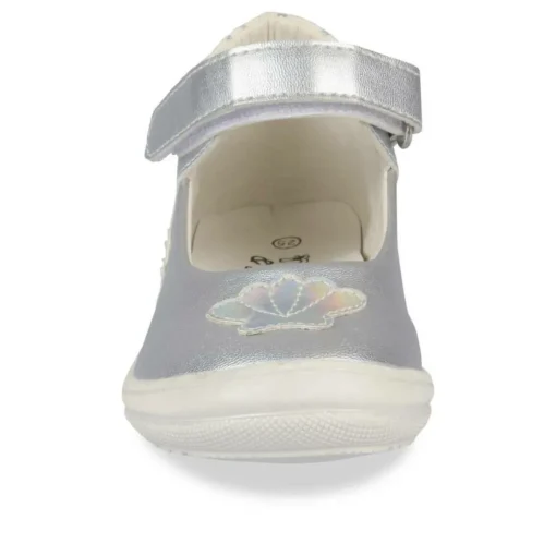 Ballerines Babies ARGENT Fille Scratch
