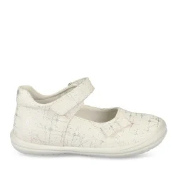Ballerines Babies BLANC Fille Scratch
