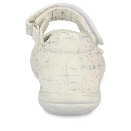 Ballerines Babies BLANC Fille Scratch