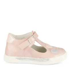 Ballerines Babies ROSE Fille Motif Coeurs Scratch
