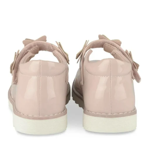 Ballerines Babies ROSE Fille Motif Uni Scratch
