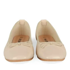 Ballerines BEIGE Femme Motif Uni A Enfiler