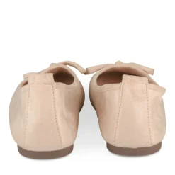 Ballerines BEIGE Femme Motif Uni A Enfiler