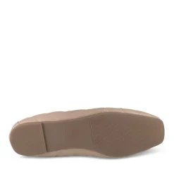 Ballerines BEIGE Femme Motif Carreaux A Enfiler