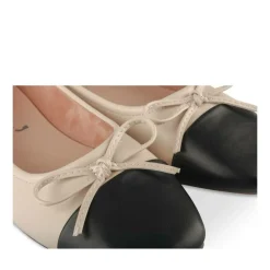 Ballerines BEIGE Femme Motif Uni A Enfiler