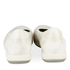 Ballerines Confort ARGENT Femme Motif Uni A Enfiler