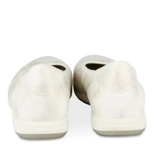 Ballerines Confort ARGENT Femme Motif Uni A Enfiler