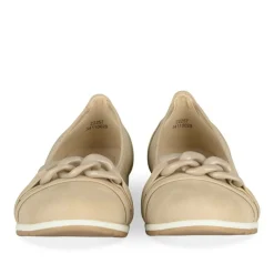 Ballerines Confort BEIGE Femme Motif Uni A Enfiler
