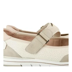 Ballerines Confort BEIGE Femme Motif Uni A Enfiler