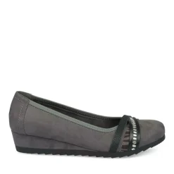 Ballerines Confort GRIS Femme