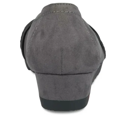 Ballerines Confort GRIS Femme