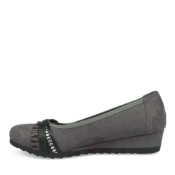 Ballerines Confort GRIS Femme