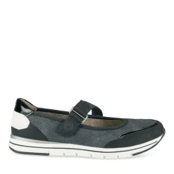 Ballerines Confort MARINE Femme Motif Uni A Enfiler