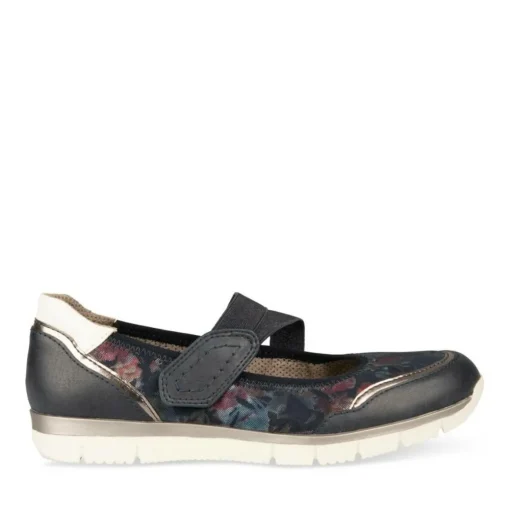 Ballerines Confort MARINE Femme Scratch