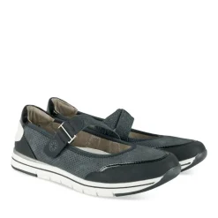 Ballerines Confort MARINE Femme Motif Uni A Enfiler