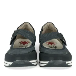 Ballerines Confort MARINE Femme Motif Uni A Enfiler