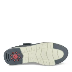 Ballerines Confort MARINE Femme Motif Uni Elastique