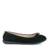 Ballerines Confort NOIR Femme Motif Uni A Enfiler