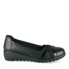 Ballerines Confort NOIR Femme Motif Uni A Enfiler