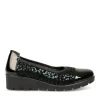 Ballerines Confort NOIR Femme Motif Uni