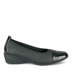 Ballerines Confort NOIR Femme Motif Uni A Enfiler