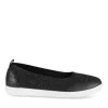 Ballerines Confort NOIR Femme Motif Uni A Enfiler