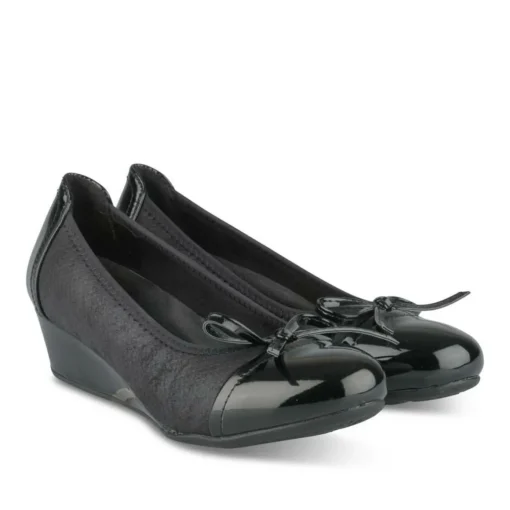 Ballerines Confort NOIR Femme