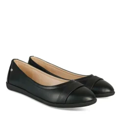 Ballerines Confort NOIR Femme Motif Uni A Enfiler