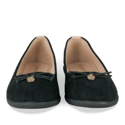 Ballerines Confort NOIR Femme Motif Uni A Enfiler