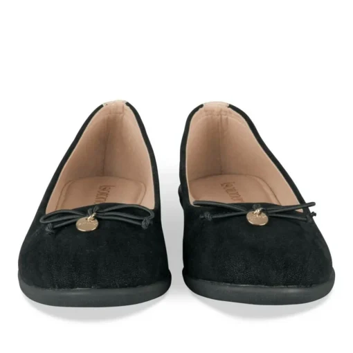 Ballerines Confort NOIR Femme Motif Uni A Enfiler