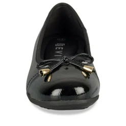 Ballerines Confort NOIR Femme Motif Uni A Enfiler
