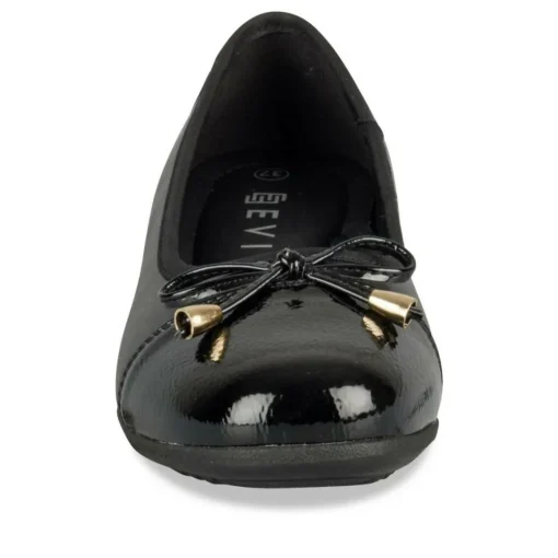 Ballerines Confort NOIR Femme Motif Uni A Enfiler