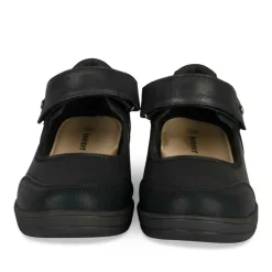 Ballerines Confort NOIR Femme Motif Uni Scratch