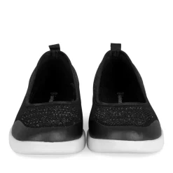 Ballerines Confort NOIR Femme Motif Uni A Enfiler