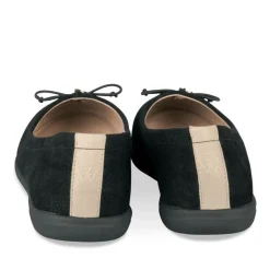 Ballerines Confort NOIR Femme Motif Uni A Enfiler