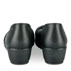 Ballerines Confort NOIR Femme Motif Uni A Enfiler