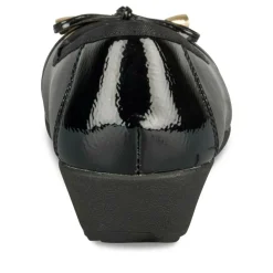 Ballerines Confort NOIR Femme Motif Uni A Enfiler