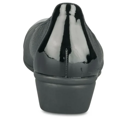 Ballerines Confort NOIR Femme Motif Uni A Enfiler