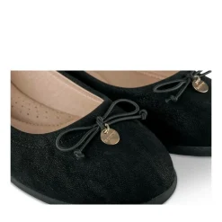 Ballerines Confort NOIR Femme Motif Uni A Enfiler