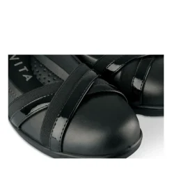 Ballerines Confort NOIR Femme Motif Uni A Enfiler