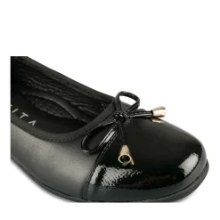 Ballerines Confort NOIR Femme Motif Uni A Enfiler