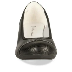 Ballerines Confort NOIR Femme A Enfiler