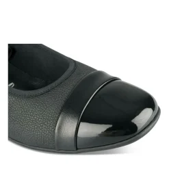 Ballerines Confort NOIR Femme Motif Uni A Enfiler