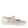 Ballerines Confort ROSE Femme CUIR Motif Uni A Enfiler
