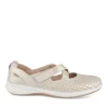 Ballerines Confort ROSE Femme CUIR Motif Uni Scratch